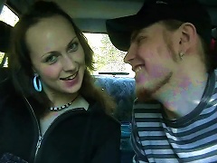 19yo Tanya Drives Her Bf Crazy With A Terrific Blowjob In A Car